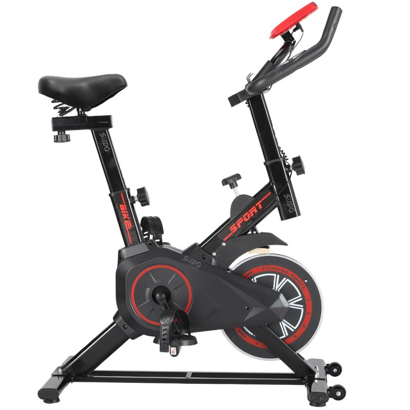 Bicicleta Spinning Monitor Frecuencia Cardiaca Estatica