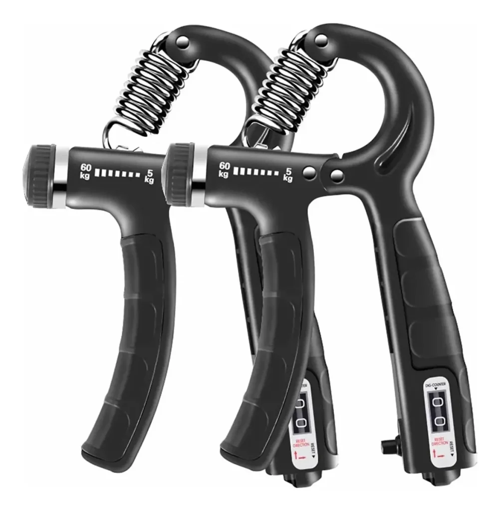Tensor Hand Grip 60 Kg X 2 Contador Fortalecer Brazo Muñeca