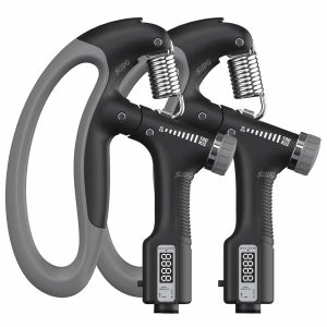 Tensor Hand Grip 10/100 Kg X2 Contador Ejercitador Terapia