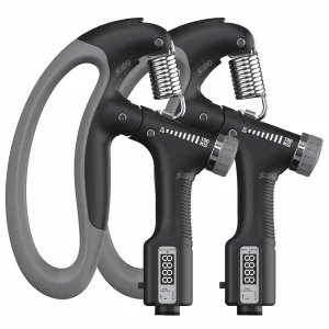 Tensor Hand Grip 10/100 Kg X2 Contador Ejercitador Terapia