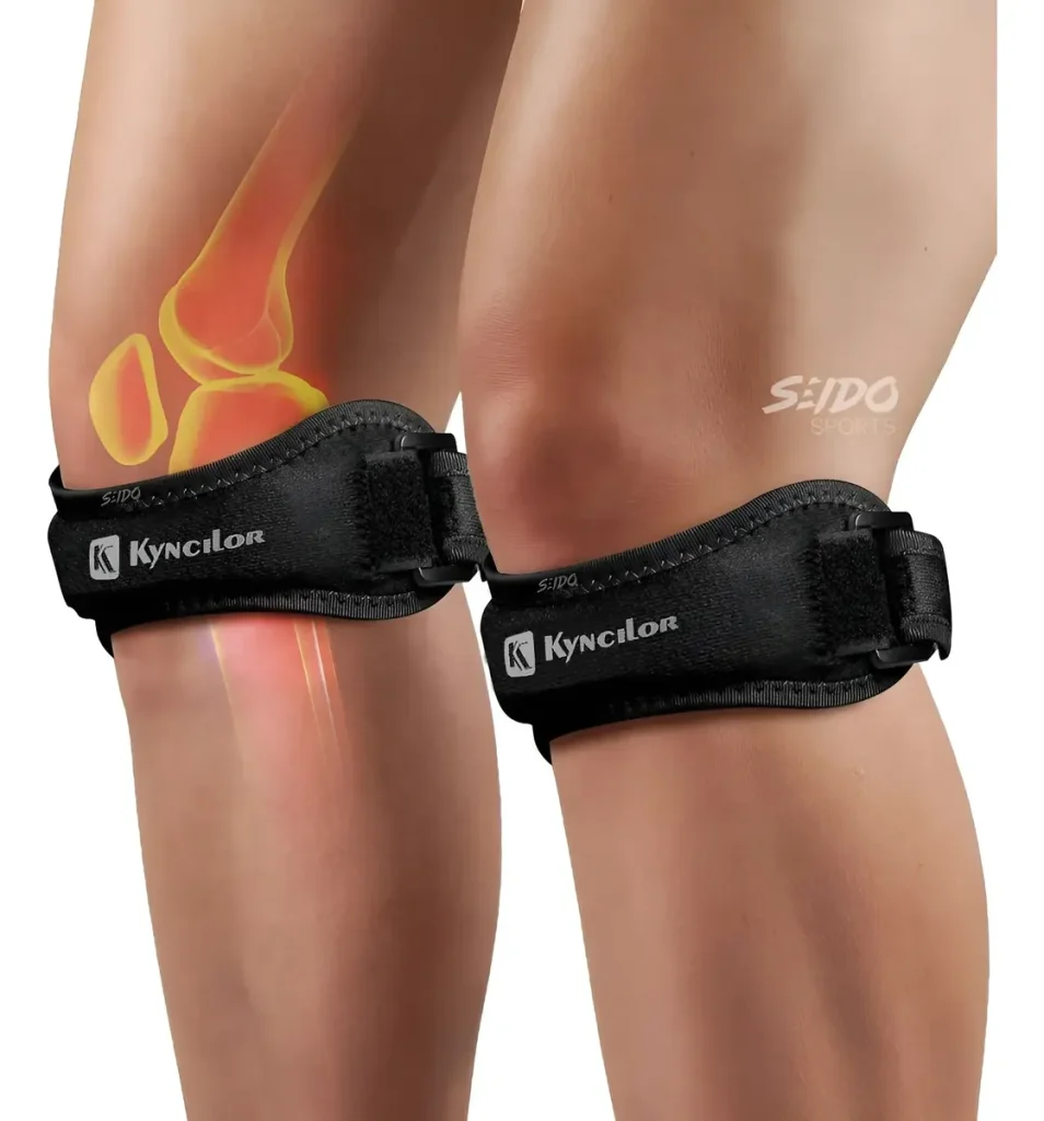 Rodillera Deportiva Strap X2 Rotuliano Neopreno Ajustable