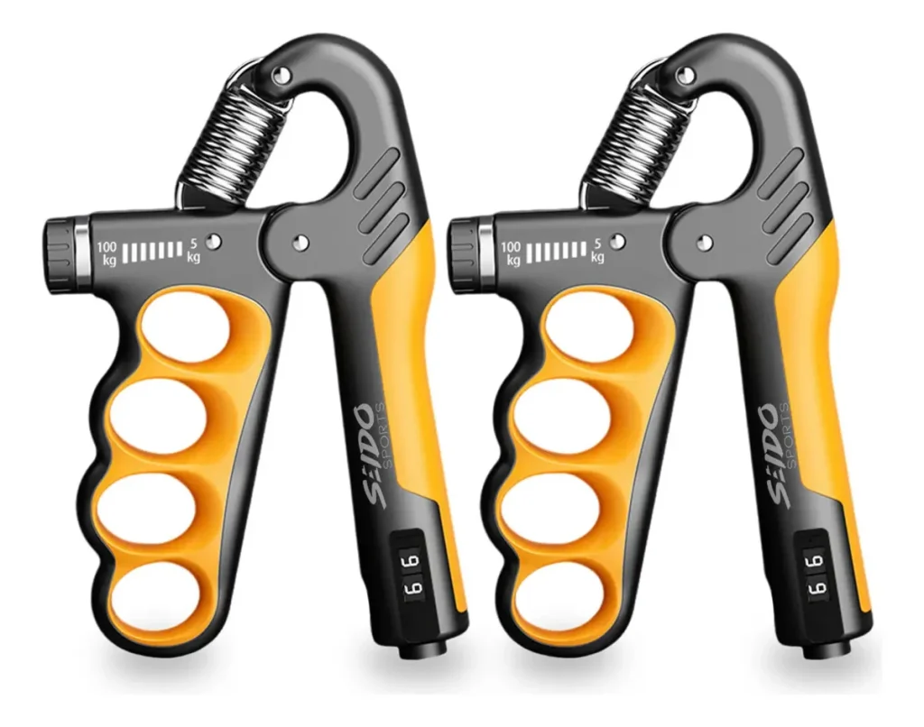 Tensor Hand Grip 5/100 Kg Contador X2 Fortalece Mano Terapia
