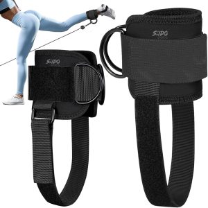 Arnes Tobillo X2 Correas Straps Ankle Grillete Polea Fitness