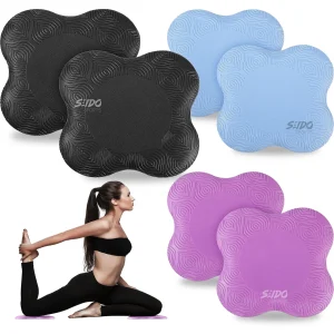 Almohadilla Rodillera Yoga X2 Cojín Antideslizante Pilates