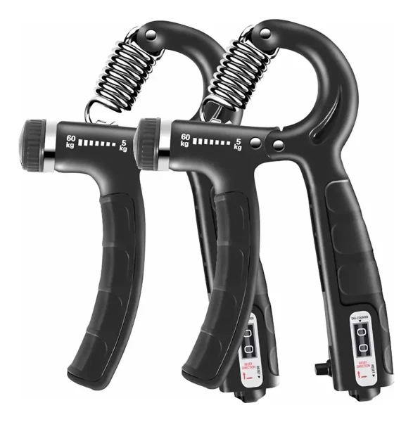 Tensor Hand Grip 60 Kg X 2 Contador Fortalecer Brazo Muñeca