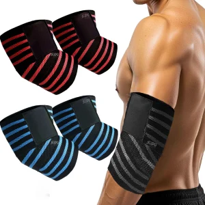 Vendas Coderas X2 Wraps Levantamiento Pesas Codos Gimnasio