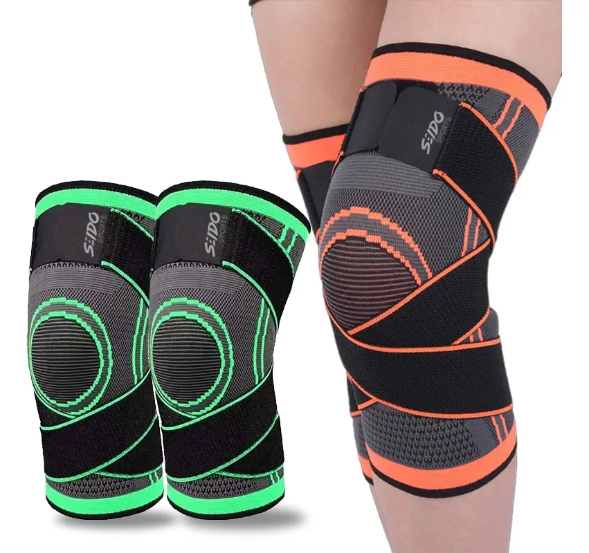 Rodilleras Deportivas Compresion X 2 Banda Protectora Gym