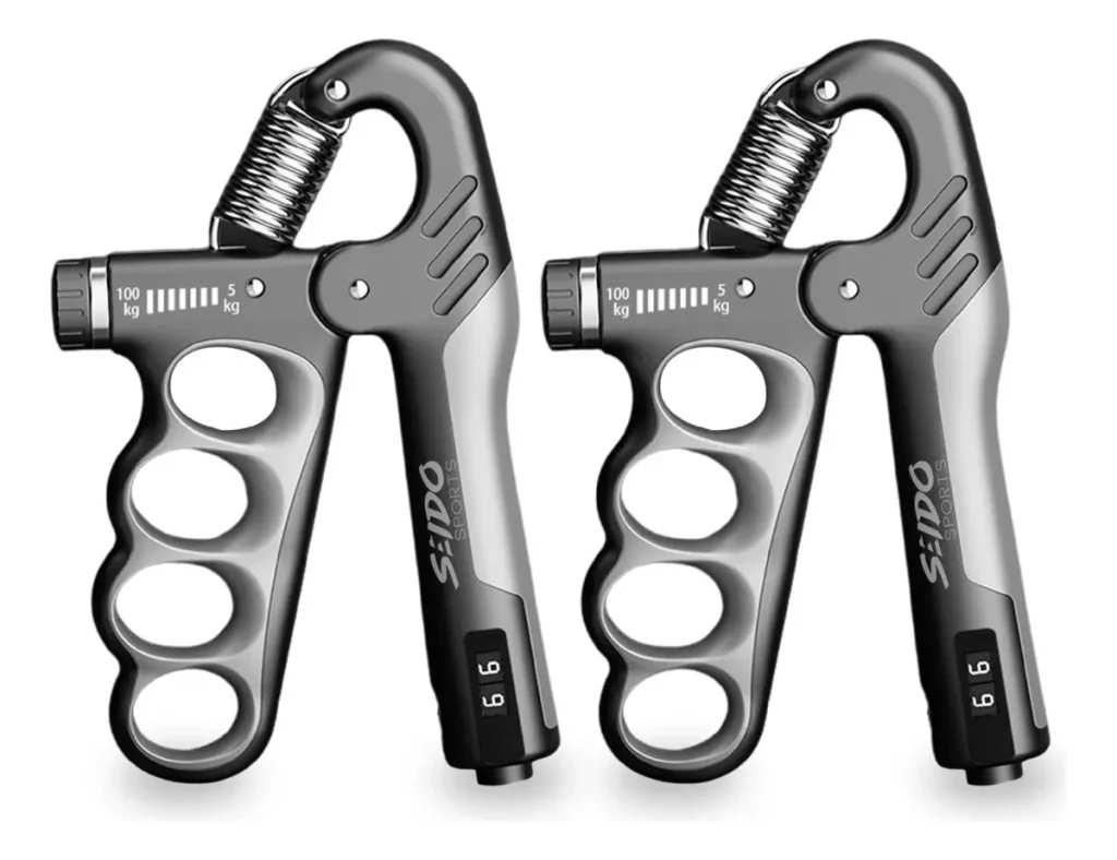 Tensor Hand Grip 5/100 Kg Contador X2 Fortalece Mano Terapia