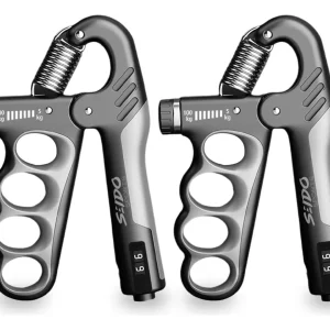 Tensor Hand Grip 5/100 Kg Contador X2 Fortalece Mano Terapia