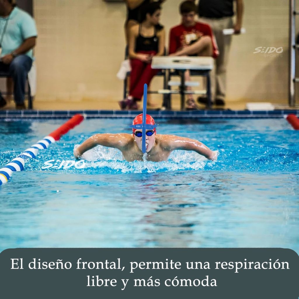 Snorkel Tubo Frontal Ylon- A Profesional Natación Buceo