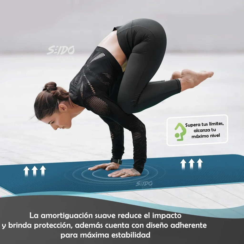 Colchoneta Mat Yoga Estera Tapete Para Pilates Ejercicio