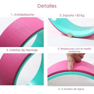 Rueda para Yoga (Yoga Wheel) - Resistencia, Ejercicio y Relajación