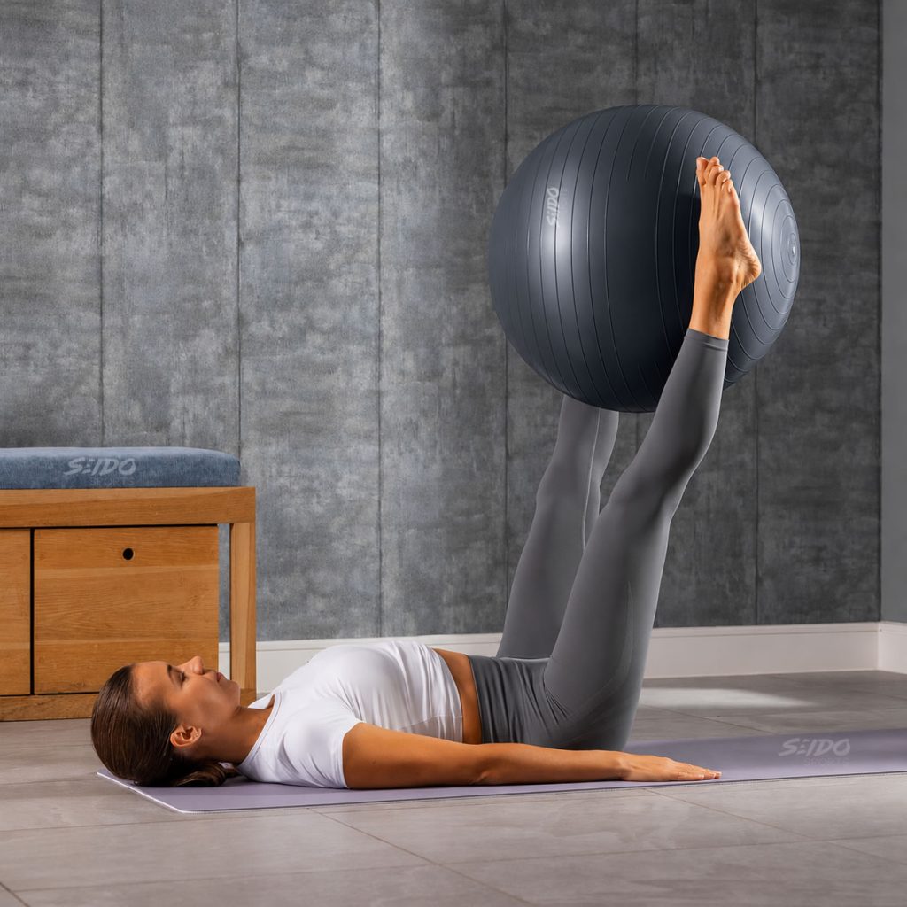 Balon Pilates Yoga Pelota Abdominales Gym 56 Cm
