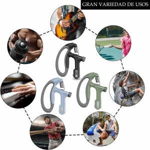 Tensor Hand Grip 10/100 Kg Contador Ejercitador Mano Terapia