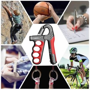 Hand Grip Tensor 5/100 Kg Contador Entrenador Mano Terapia