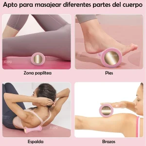 Rodillo Masajeador Pie Roller Terapia Muscular Relajacion