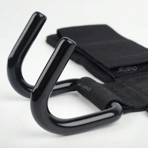 Muñequeras Gancho Straps X2 Levantamiento Pesas Correas Gym