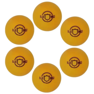 Pelotas Ping Pong Blue Shield 101 Bola Tenis Mesa Naranja X6