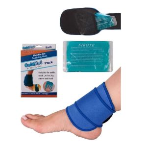 Bolsa Gel Frío Y Calor Compresa Tobillera Ortopédica