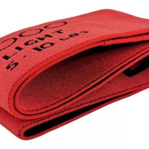 Bandas Elásticas Tela Resistencia Wonder Roja 5-10lb Suave