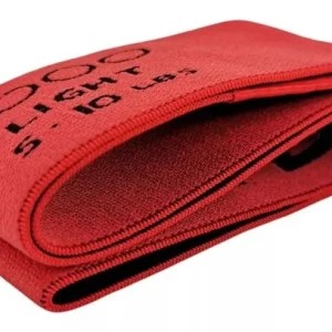 Banda Elástica De Tela Resistencia 5 a 10 lb Roja Wonder