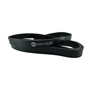 Banda Elástica Poder Resistencia Nivel 2 Negra 10-12 kg Miyagi