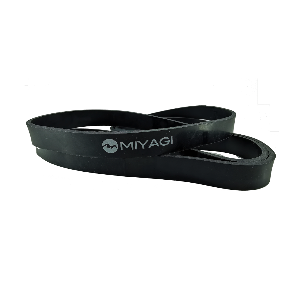Bandas Poder Elástica Negra Miyagi Resistencia # 2 10 – 12kg