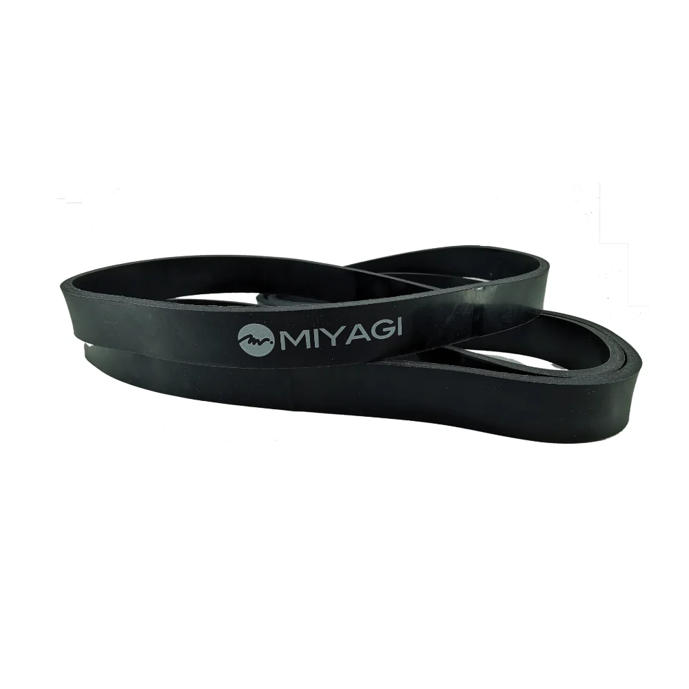 Banda Elástica Poder Resistencia Nivel 2 Negra 10-12 kg Miyagi