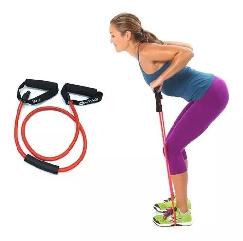 Teratubo Banda Elástica Resistencia 30lb Tonificador Miyagi