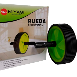 Rueda Abdominal Miyagi Rodillo Ejercicio Tonificador Abdomen