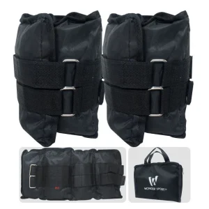 Pesas Tobilleras X 2 Graduables 5 Kilos ( 2.5 Kilos C/u) Gym