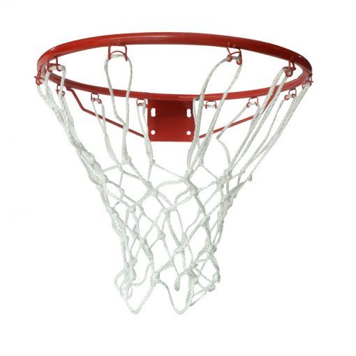 Malla Para Aro Baloncesto Red Nylon Basketball Blanca