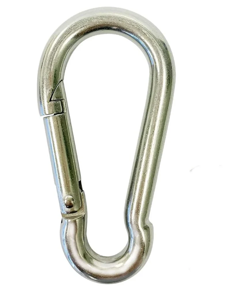 Mosquetón Con Seguro Automático De Gancho 10 cm Alpinista