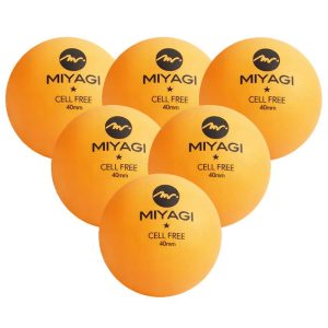 Pelotas Tenis Mesa Bolas Ping Pong 1 Stars Miyagi Naranja