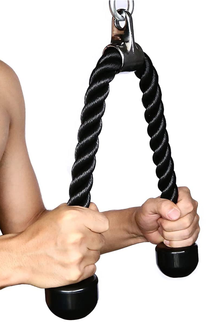 Lazo Cuerda Tríceps Bíceps Gimnasio Profesional Multifuerza