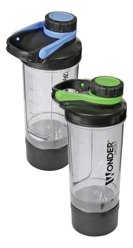 Termo Mezclador Proteina Botella Shaker Vaso 500 Ml Fitness