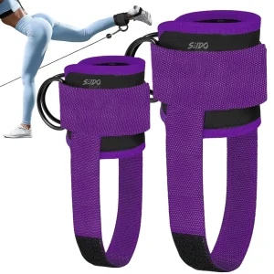 Arnes Tobillo X2 Correas Straps Ankle Grillete Polea Fitness