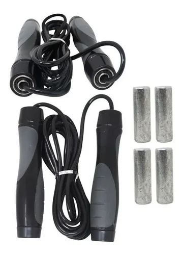 Cuerda De Saltar Con Peso Cardio Fitness Gym Entrenamiento