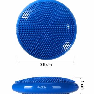 Balón Inestable Cojín Mini Bosu Equilibrio Yoga Pilates Gym