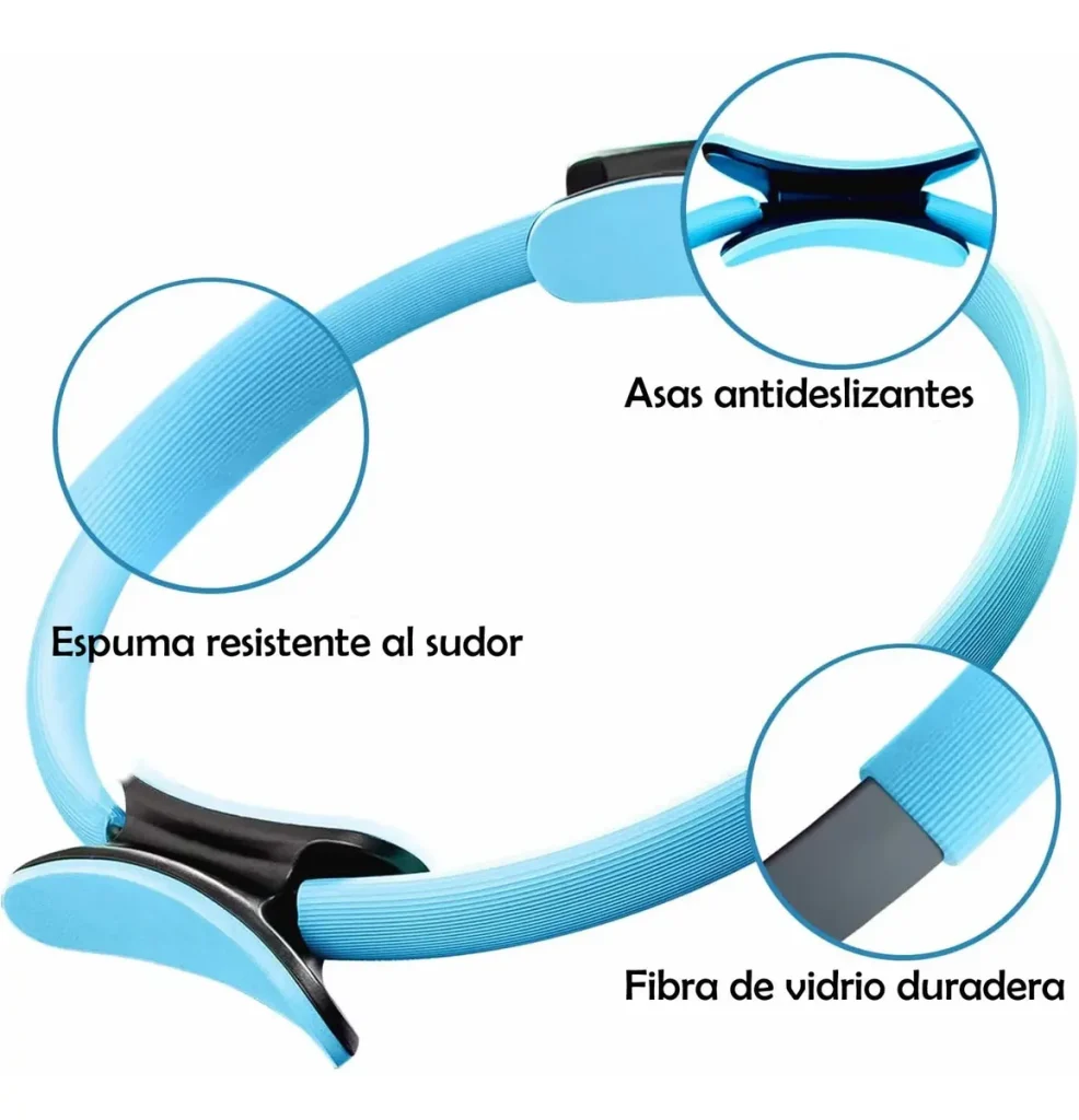 Anillo Yoga Aro Pilates Ejercicios Resistencia Brazos Piernass Abdomen