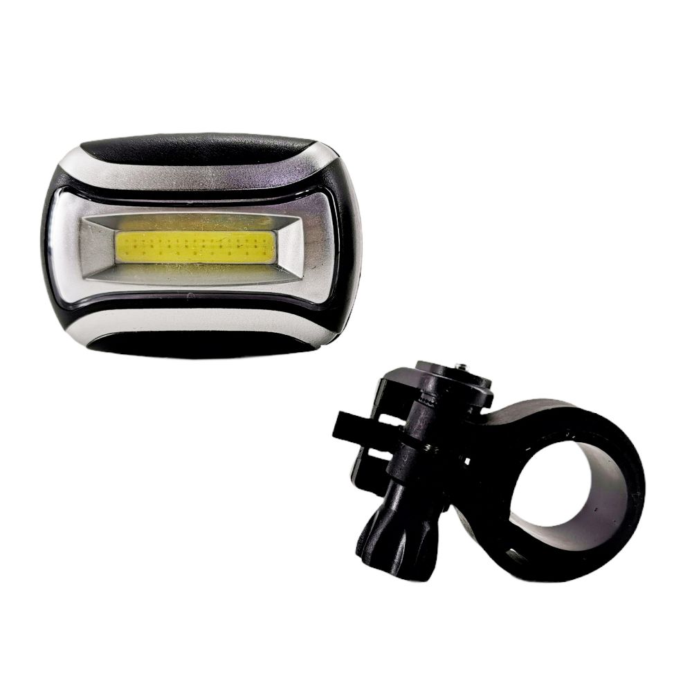 Linterna Bicicleta Luz Led Seguridad Potente Con Soporte
