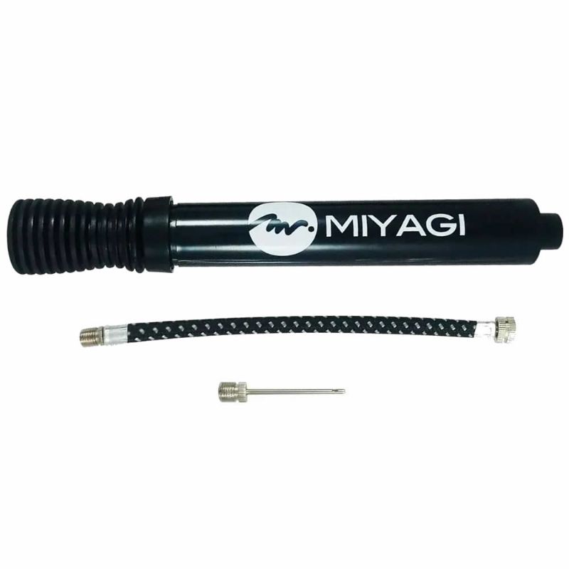 Bomba De Inflar Doble Acción Miyagi Inflador Bicicleta 6 Plg
