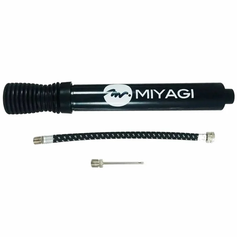 Bomba De Inflar Doble Acción Miyagi Inflador Bicicleta 6 Plg