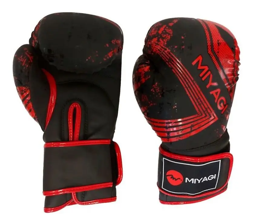 Guantes Boxeo Artes Marciales Entrenamiento Miyagi 12 14 Onz