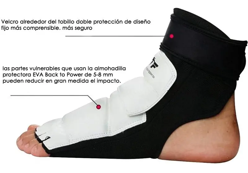 Protectores Pie Empeine Artes Marciales Karate Mma Taekwondo