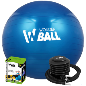 Balon Pilates Yoga Pelota Abdominales Gym 55 Cm + Inflador