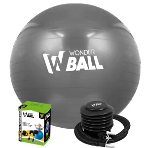 Balon Pilates Yoga Pelota Abdominales Gym 75 Cm + Inflador