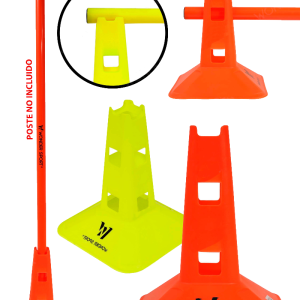 Cono Señalización Con Huecos 32 Cm Entrenamiento Deportivo