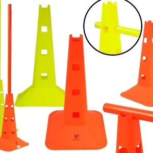 Cono Señalización Con Huecos 40 Cm Entrenamiento Deportivo