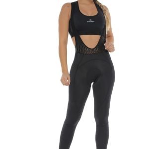 Pantalon Badana Ciclismo Gel Lycra Larga Mujer Bicicleta